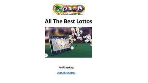 All The Best Lottos .